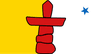 Official flag of Nunavut